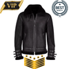 Kids Aviator Real Lamb Skin Shearling Leather Jacket MF7 Pilot B3 RAF Flying Coat