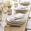 12X White Cotton Napkin Table Linen Dinner 100% Egyptian Hotel Wedding Birthday Christmas Farewell 16x16" Inches High Quality