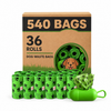 540 Dog Poop Bags, Biodegradable Doggy Waste Bags, Large Strong Thick Pet Waste Bags, Leak Resistant Poo Bags, Eco-Friendly Dog Waste Rolls Ussr Sports