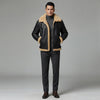 Men’s RAF B3 Aviator Jacket Genuine Black Leather Shearling Fur Pilot Winter Coat ussr sports