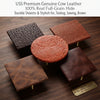 USSR Premium Genuine Cowhide Leather Full Grain Hide Sheets for Crafting Sewing Tooling Brown ussr sports