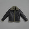 Men’s MF7 B3 Aviator Jacket Genuine Lambskin Leather Shearling Fur RAF Flying Winter Coat ussr sports