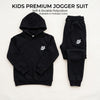 Kids Boys Plain Tracksuit Set Hoodie Sweatshirt & Jogger Trousers Casual Sportswear ussr sports