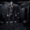 Men's Genuine Leather Trousers Black Leather Pants Biker Style Jeans ussr sports