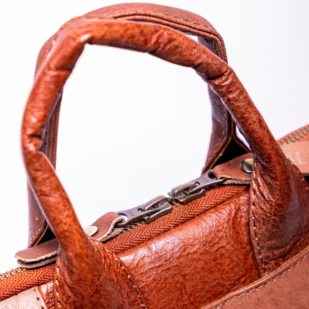 USSR Premium Quality Genuine Leather Bag Handbag Office Essentials Laptop Tote Travel Work UK
