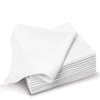12 X White Cotton Napkin Table Linen Dinner 100% Egyptian Hotel - Birthday - Wedding 12"x12" Inches