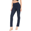 2 PACKS LADIES WOMENS BOOTLEG RIBBED TROUSERS STRETCH PULL ON PANTS 8-26 UK