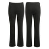 2 PACKS LADIES WOMENS BOOTLEG RIBBED TROUSERS STRETCH PULL ON PANTS 8-26 UK