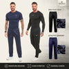 Men’s Silky Sports Joggers Striped Track Pants Gym Jogging Bottoms Casual Trousers ussr sports
