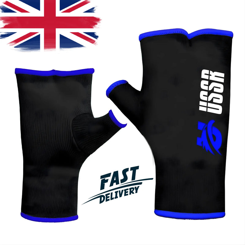 Boxing Hand Wraps Elasticated Inner Gloves MMA Fist Protection kick Muay Thai UK ussr sports