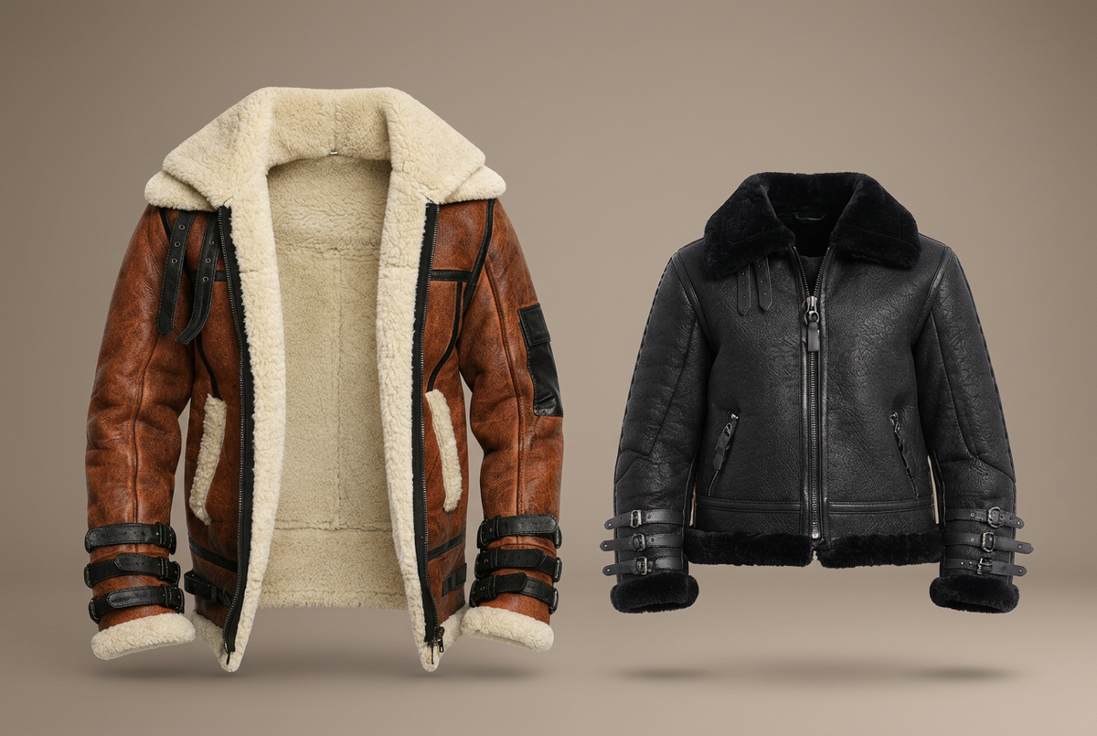LEATHER JACKETS & COATS