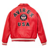 Men's Genuine Cow Leather Avirex Jackets American Flight Bomber Leather USA Premium Jackets