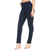 2 PACK WOMENS RIBBED STRAIGHT LEG TROUSERS LADIES STRETCH FINELY PANTS BOTTOMS