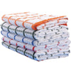 5 PCS Terry 100% Cotton Tea Towels Set Kitchen Cleaning Dish Cloths Drying Packs UK